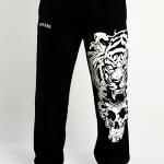 TIGER SKULL WIDE LEG JOGGERS