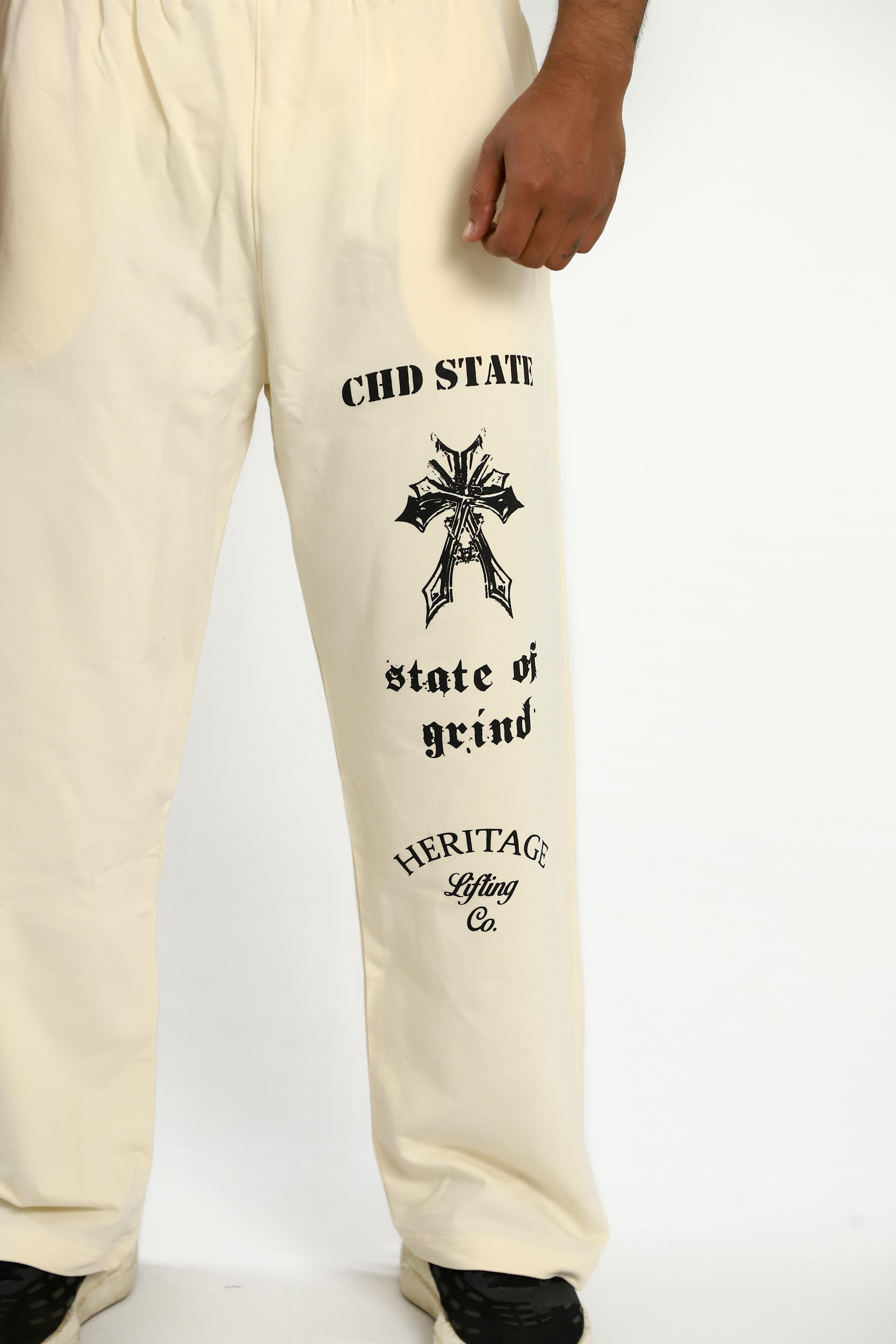 STATE OF GRIND WIDE LEG JOGGERS