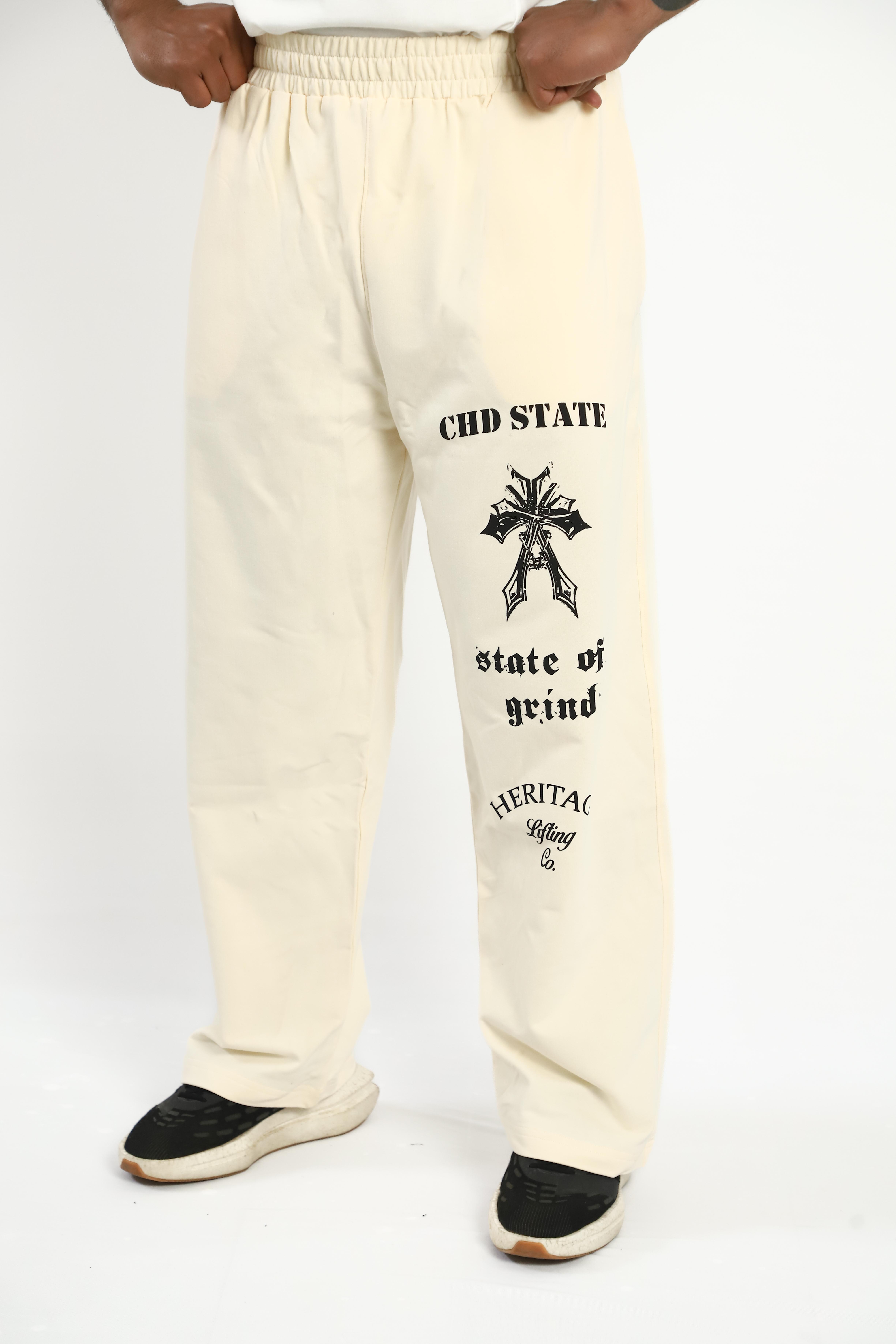 STATE OF GRIND WIDE LEG JOGGERS