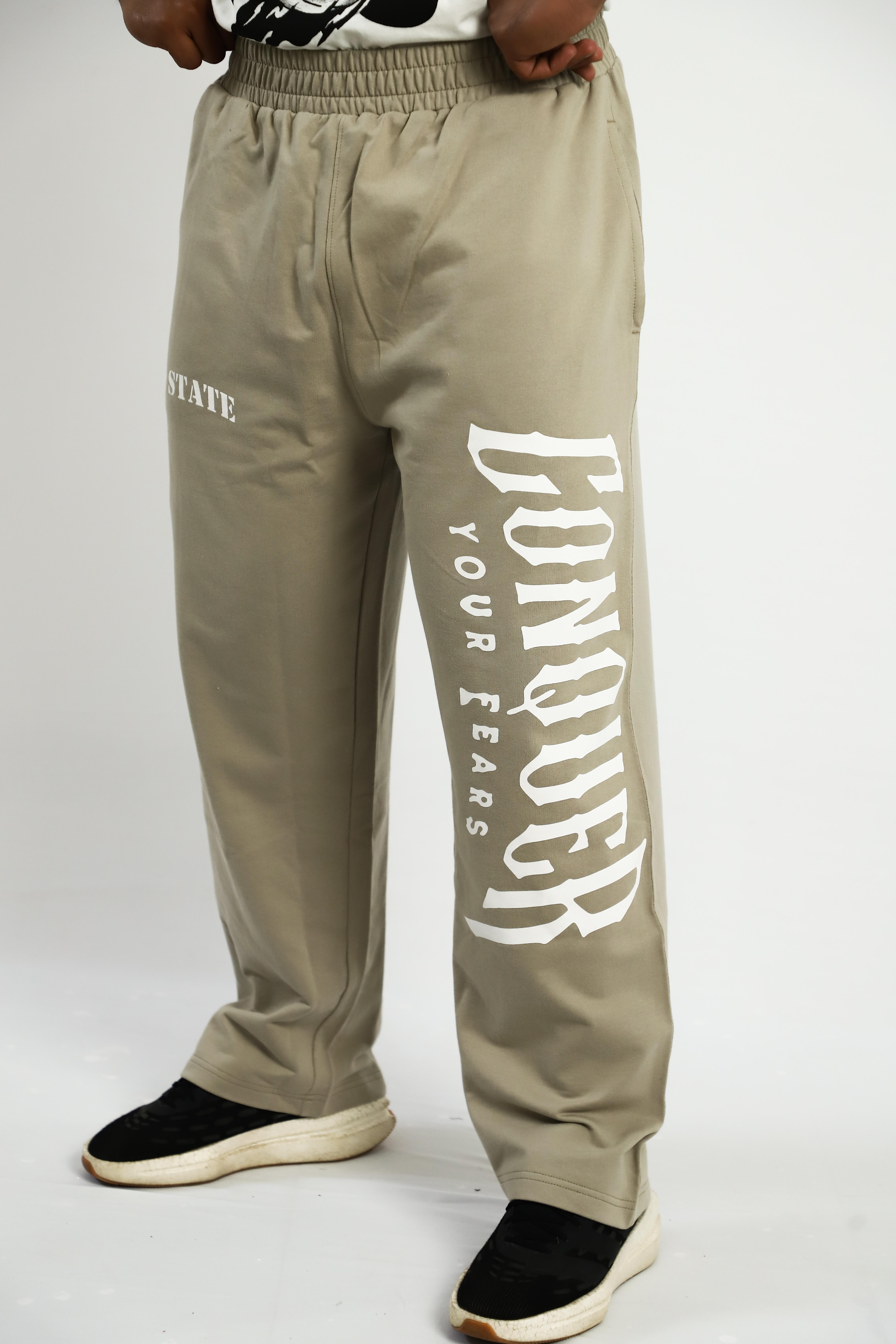 CONQUER WIDE LEG JOGGERS