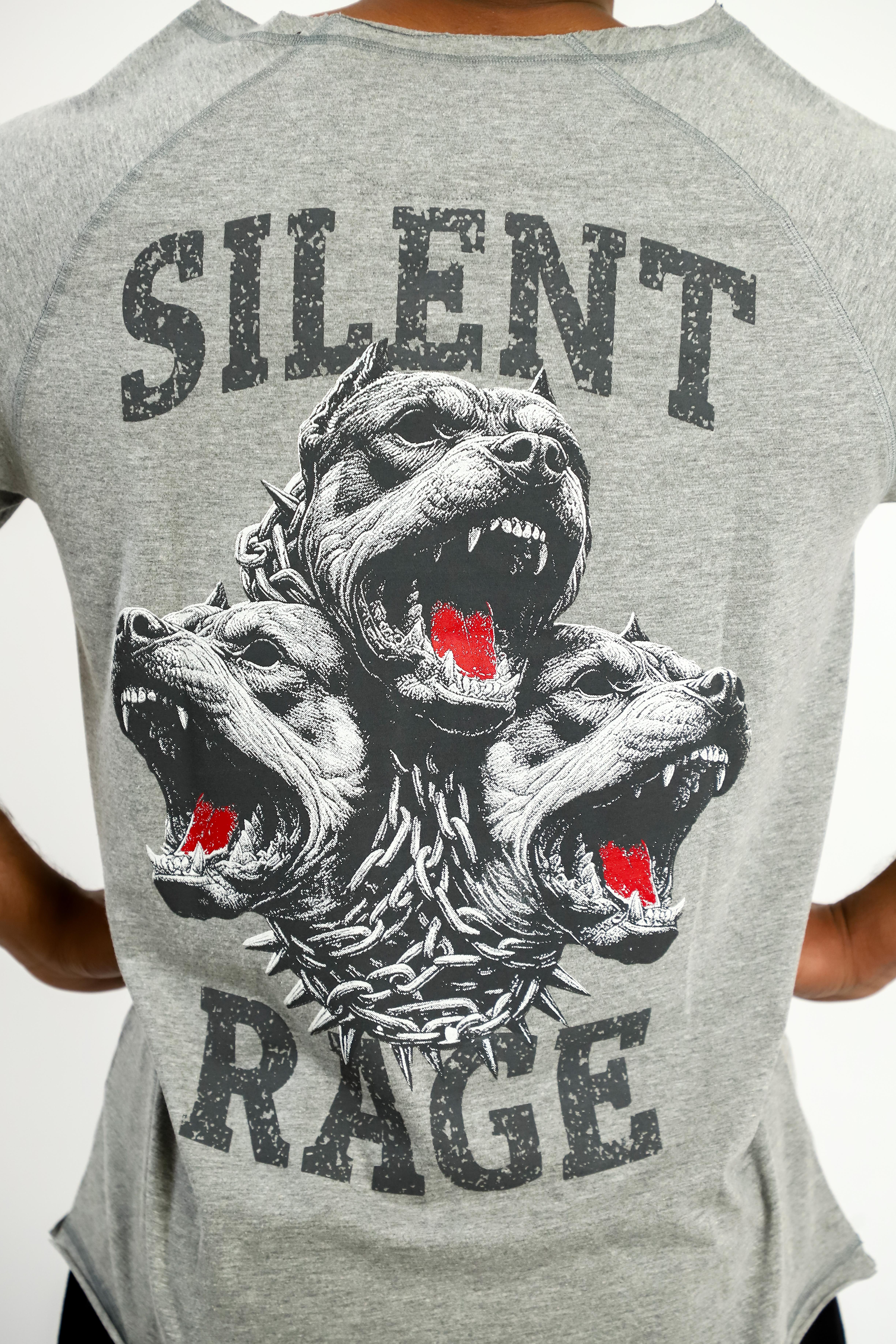 SILENT RAGE RAGLAN TEE